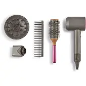 Casdon Dyson Supersonic Styling Set, Dyson Supersonic Styling Set, geschikt voor kinderen vanaf 3 jaar, met geluidseffecten, werkt op AAA-batterijen
