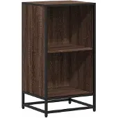 vidaXL Boekenkast 40x35x76 cm bewerkt hout bruin eikenkleur