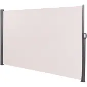 CLP Lovington Windscherm creme 180x350 cm