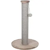 Trixie Krabpaal Taupe - Jute Omwikkeling, Compact Model 38x38x64 cm - Pluche Bekleding