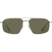 Serengeti zonnebril Wayne SS546005 Shiny Light Gold Mineral Green 555 Nm