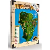 - UNKNOWN - Jurassic Park - Wooden Map