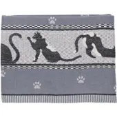 Bunzlau Castle Theedoek Cats Anthracite TeaTowelCatsAnthracite - 65 x 65 cm