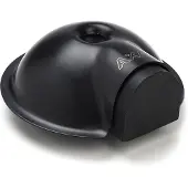 Axa Deurstopper | | 65 x 23 mm (RVS, Rubber, Vloermontage, Mat zwart)