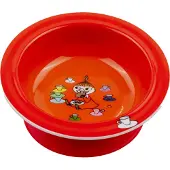 Adlibris Moomin Little My zuignapbord Ø15,5 cm Rood