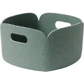 Muuto Restore opbergmand 28x28 cm Dusty green