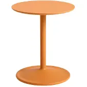 Muuto Soft Side Tafel Orange Laminate|Orange | Ø 41 H: 48 CM | Ø 16.1" H: 18.9"