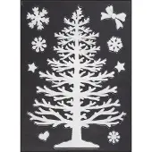 Peha Raamstickers kerst | | 9 stuks (Dennenboom)