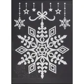 Peha Raamsticker kerst | | 29.5 x 40 cm (Sneeuwvlok)