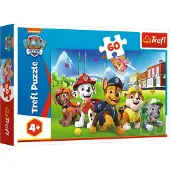 Trefl Paw Patrol Puzzel, 60 stukjes, Thema: Animatiefilm, Geschikt voor kinderen vanaf 4 jaar
