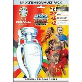 Topps UEFA EURO 2024 Collectiekaarten: Update Mega-verpakking