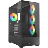 Sharkoon 4044951041695 Gehäuse AK6 RGB ATX 1xGlas schwa