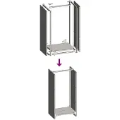 vidaXL Brandhoutrek 40x30x80 cm koudgewalst staal olijfgroen