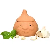 MamboCat Knut terracotta knoflookpot