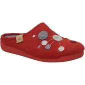 Josef seibel Huisschoenen saffier / knalrood