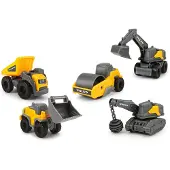 Dickie Toys Werkvoertuigen - Volvo Micro Werknemers - - OneSize - Werkvoertuigen