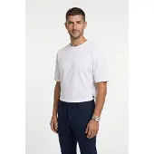 HUGO Oversized-fit T-shirt van katoen met herhaalde logoprint Maat L