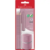 Faber-Castell Bleistiftset - 5 Teile - Rosa - - One Size - Bleistifte