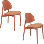 Zuiver Sunrise Eetkamerstoel Rood