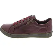 Andrea conti leren damessneaker lage damesschoen 00621672055 Wicked Red