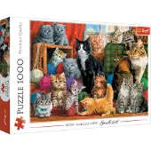 Trefl 10555 Puzzel: Katten - 1000 stukjes