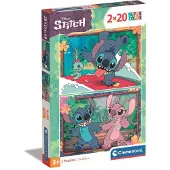 Clementoni Stitch Puzzel (2x20 stukjes)