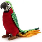 Hansa PAPEGAAIEN ROOD/GROEN 7''