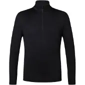 Super.natural Langarm ondershirt 1/4 zip Tundra175