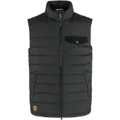Fjällräven - Greenland Down Liner Vest - Donzen bodywarmer XL, zwart/grijs