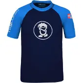 TROLLKIDS - Kid's Kvalvika T - Sportshirt 140, blauw