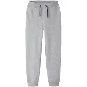 Name it Broek grijs gemêleerd / zwart
