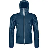 Ortovox - Westalpen Swisswool Jacket - Wollen vest M, blauw