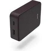 Hama Powerbank - Color - 10000mAh - 15W - 1x USB-C, 1x USB-A - Pruim