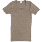Engel - Women's Unterhemd S/S - Merino-ondergoed 46/48, bruin