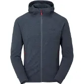 Rab - Wandel- en bergsportkleding - Nexus Hoody Steel voor Heren - Maat M - Grijs