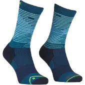 Ortovox - All Mountain Mid Socks - Merinosokken 45-47, blauw