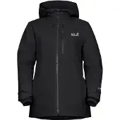 Jack Wolfskin Flowline 3in1, skijack, dames, zwart