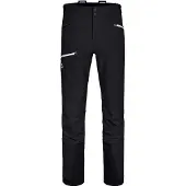 Ortovox - Toerskikleding - Pizol Pants M Black Raven voor Heren - Maat XL - Zwart