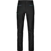 Ortovox - Wandel- en bergsportkleding - Pelmo Pants M Black Raven voor Heren van Wol - Maat L - Zwart