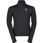 SCOTT Defined Light, fleecetrui, junior, zwart