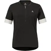 Schöffel Tricot 'CIRC' zwart / zwart gemêleerd / wit