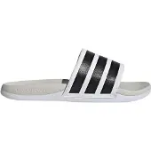 Adidas Muiltjes 'ADILETTE COMFORT 2.0' zwart / wit