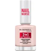 Rimmel London - Nail Nurse 2-in-1 Strength Base Coat - Clear - 12 ml