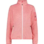 CMP - Women's Jacket Jacquard Knitted - Fleecevest 44, roze