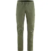 Fjällräven - Abisko Hybrid Trail Trousers - Trekkingbroek 50 - Regular, olijfgroen