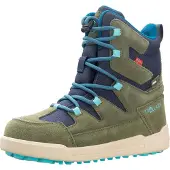 TROLLKIDS Snowboots 'Finnmark' blauw / kaki