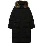 Superdry Wintermantel 'Everest' zwart