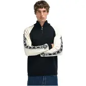 Dale of Norway Geilo, sweater, heren, zwart/wit