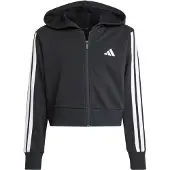 Adidas Sportief sweatvest 'Essentials' zwart / wit