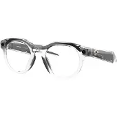 Oakley Meta - Zonnebrillen - Meta HSTN Clear/Transitions Grey voor Unisex van Wol - Grijs